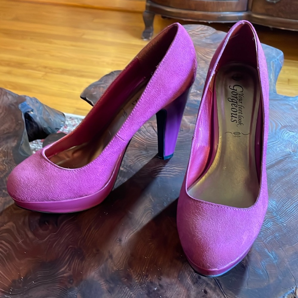 New Look platform pumps
